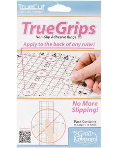 Crafters Workshop TrueCut Non-Slip Ruler Grips, 30/Pkg